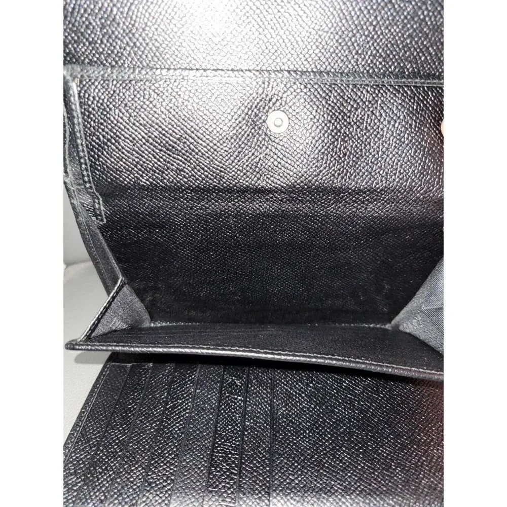 BVLGARI Leather Trifold Wallet /S0288